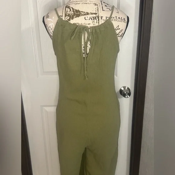 New In Olive Green Romper - Picture 7 of 11